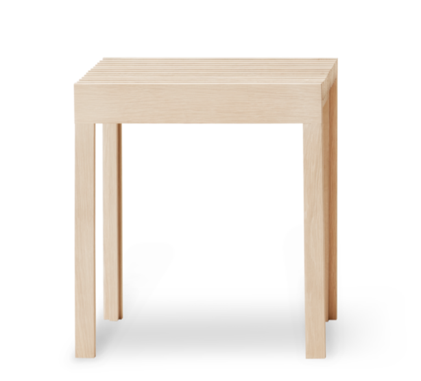 Tabouret Lightweight — Chêne blanc
