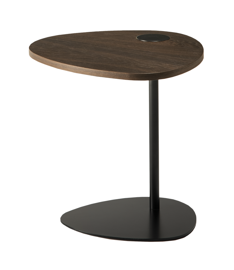 Table basse Hug — Bois & Métal noir