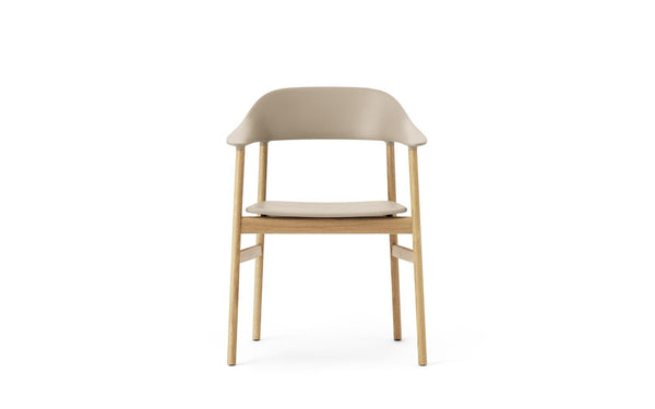 Chaise avec accoudoirs Herit Oak — Sand