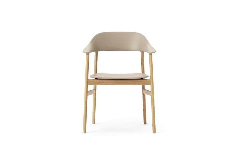 Chaise avec accoudoirs Herit Oak — Sand