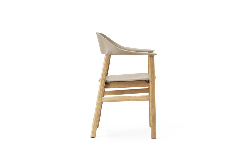 Chaise avec accoudoirs Herit Oak — Sand