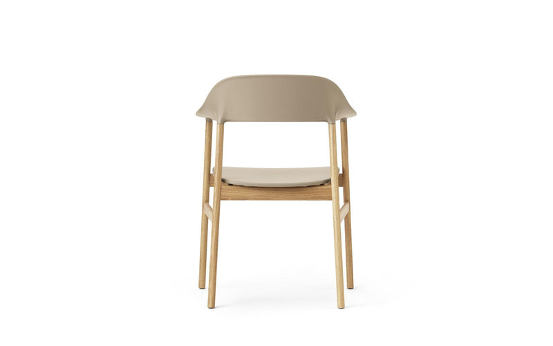 Chaise avec accoudoirs Herit Oak — Sand