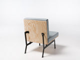 Fauteuil Luc — Bleu