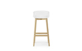 Tabouret de bar Hyg 75 cm Oak — White
