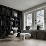 Table basse Crown (basse) — Blanc