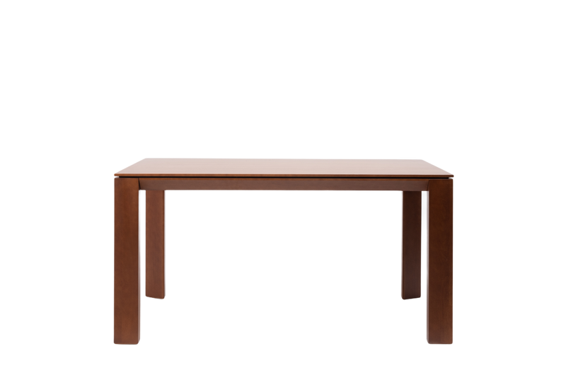 Table Iru rallonge 150x90cm — Hêtre teinté