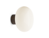 Applique Karl-Johan — Smoked Oak w. White Opal Glass