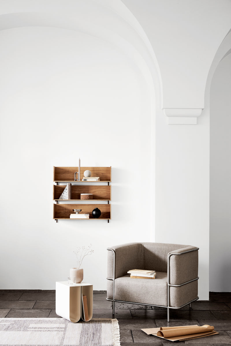 Table d'appoint Curved — Beige