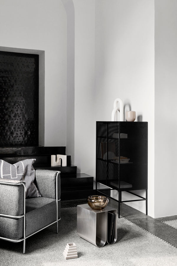 Table d'appoint Curved — Acier