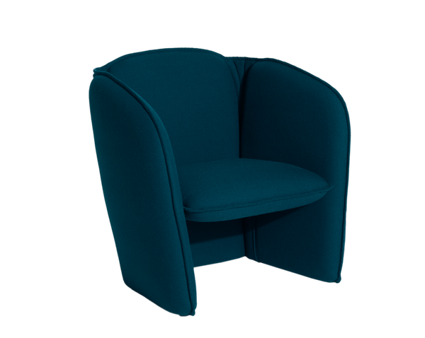 Fauteuil Lily — Bleu foncé