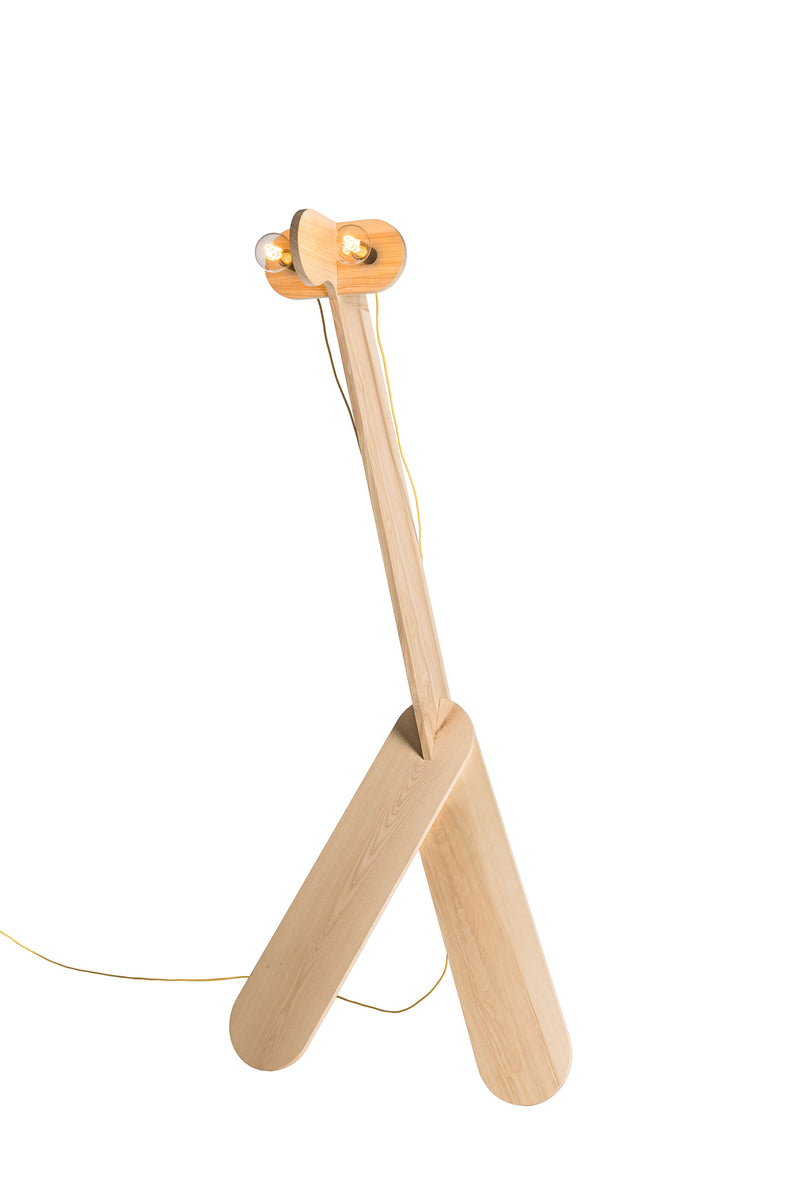 Lampadaire Girafe — Frêne