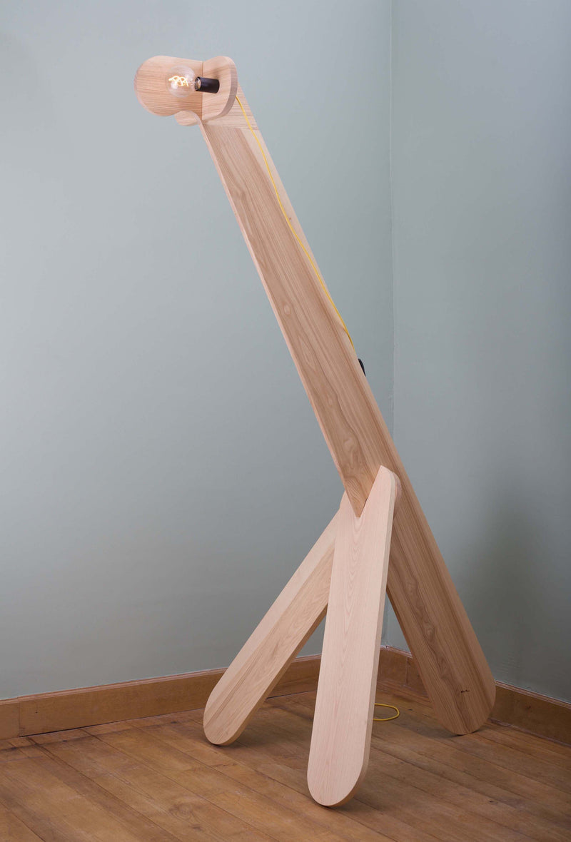 Lampadaire Girafe — Frêne
