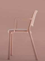 Chaise Lotus avec tissu — P5P Rose & T1 G03