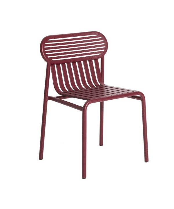 Chaise Weekend — Rouge-brun