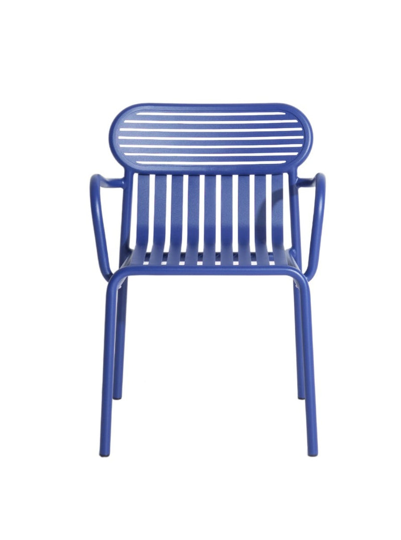 Chaise avec accoudoirs Weekend — Bleu