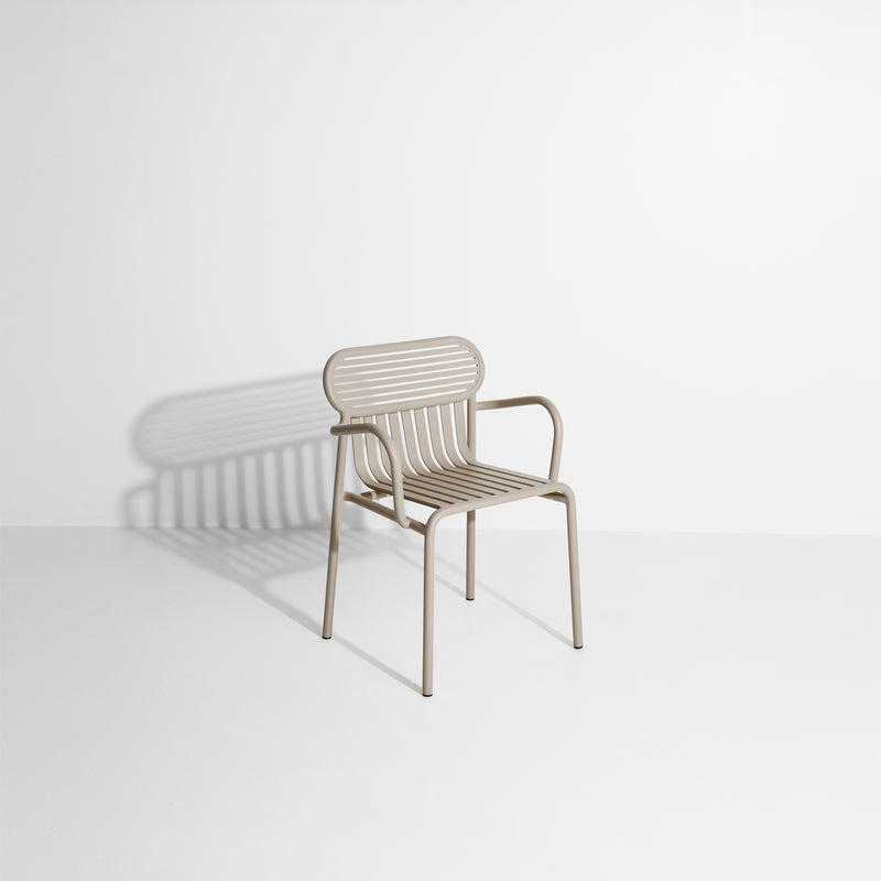 Chaise avec accoudoirs Weekend — Dune