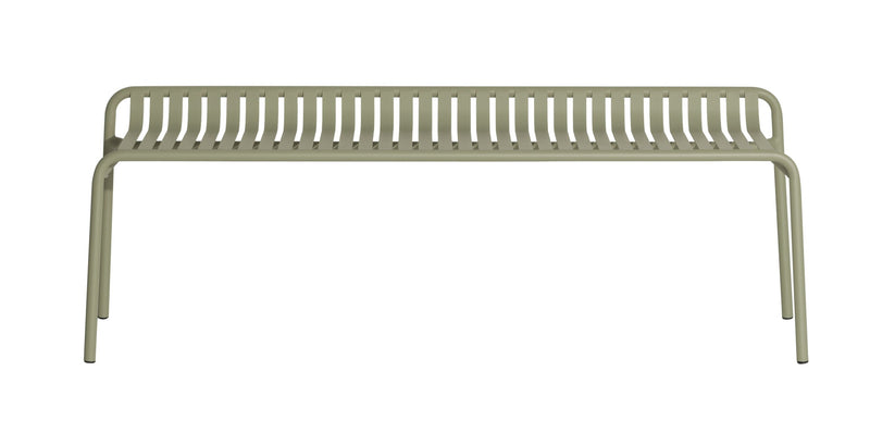 Banc de jardin sans dossier Weekend — Vert jade