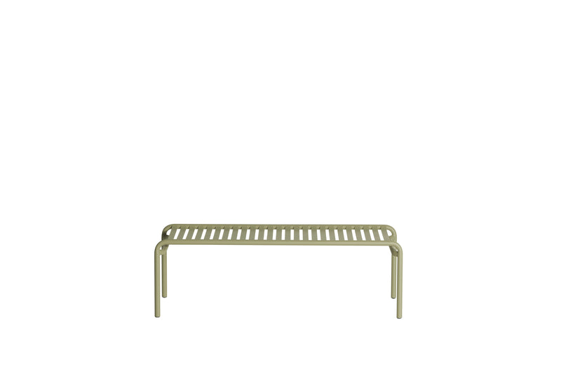 Banc de jardin sans dossier Weekend — Vert jade