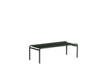 Banc de jardin sans dossier Weekend — Vert bouteille