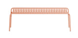 Banc de jardin sans dossier Weekend — Blush