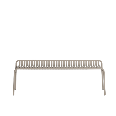 Banc de jardin sans dossier Weekend — Dune