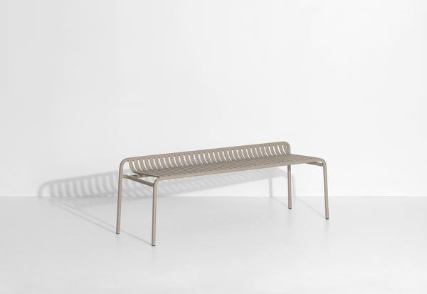 Banc de jardin sans dossier Weekend — Dune