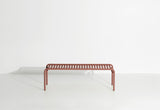 Banc de jardin sans dossier Weekend — Terracotta