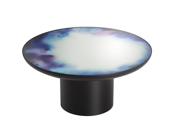 Table basse miroir Francis grande — Bleu & Violet
