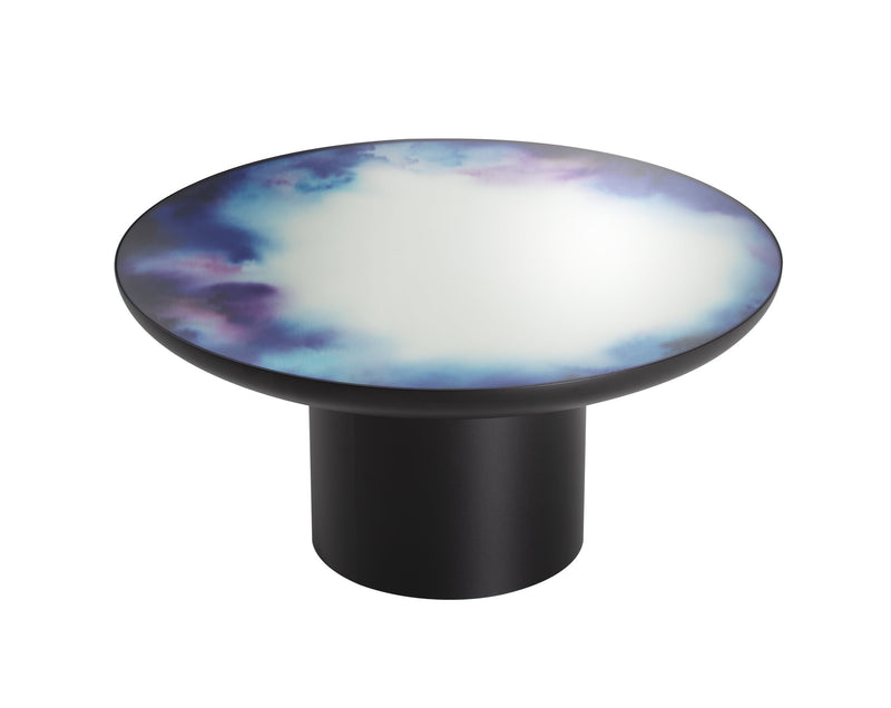 Table basse miroir Francis grande — Bleu & Violet