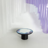 Table basse miroir Francis grande — Bleu & Violet