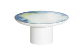 Table basse miroir Francis grande — Bleu & Jaune