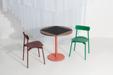 Chaise Fromme — Rouge-brun