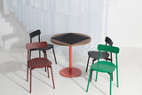 Chaise Fromme — Rouge-brun