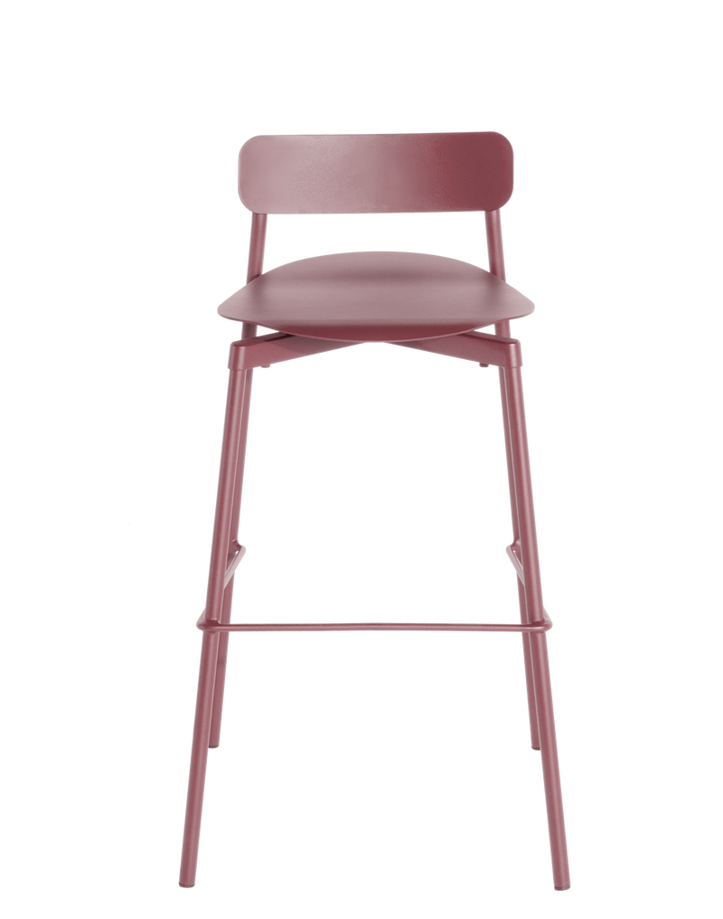 Tabouret de bar Fromme — Rouge-brun