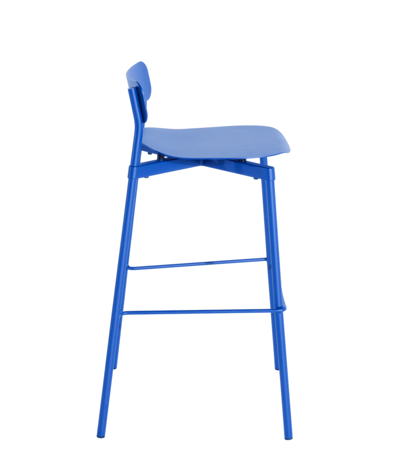Tabouret de bar Fromme — Bleu