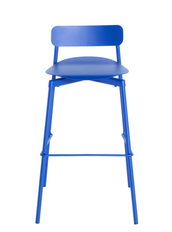 Tabouret de bar Fromme — Bleu