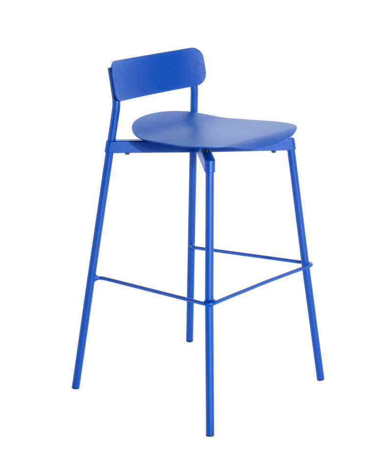 Tabouret de bar Fromme — Bleu