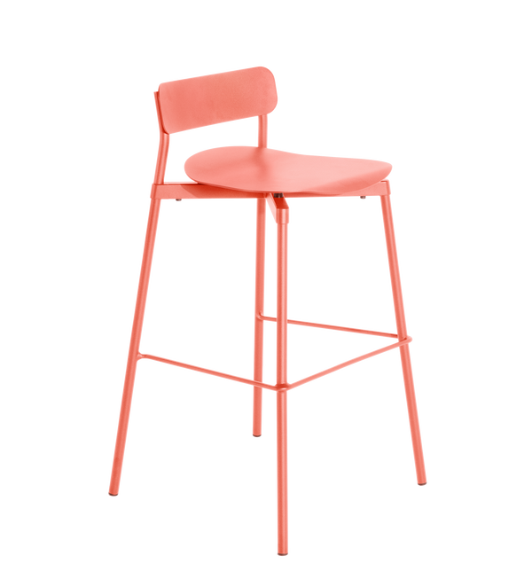 Tabouret de bar Fromme — Corail