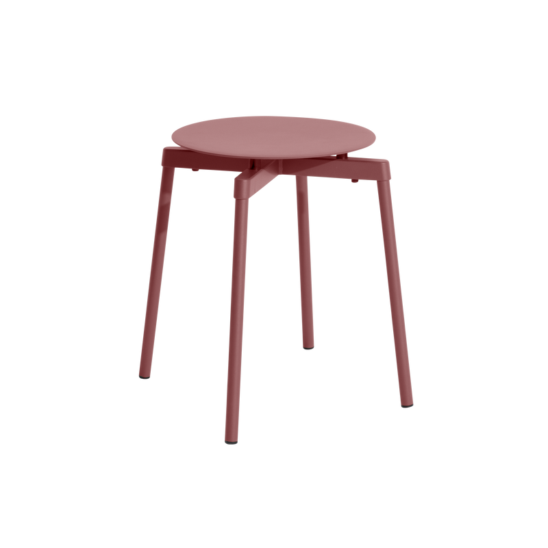 Tabouret Fromme — Rouge-brun