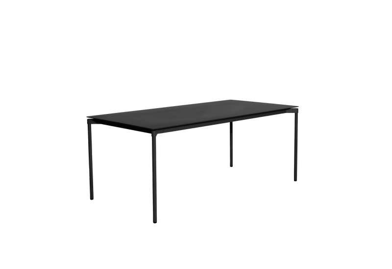 Table de diner Fromme - rectangulaire — Noir