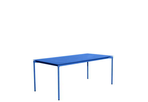 Table de diner Fromme - rectangulaire — Bleu