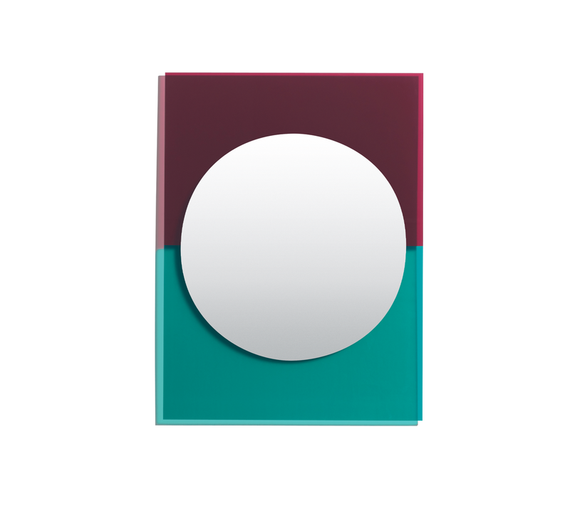 Miroir Wander Moyen — Griotte & Emeraude