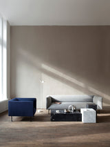 Table basse en marbre Plinth — Cubic blanc
