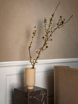 Table basse en marbre Plinth — Cubic gris