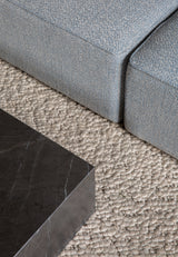 Table basse en marbre Plinth — Low Gris