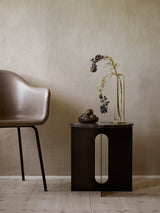 Table d'appoint en marbre Androgyne — Noir