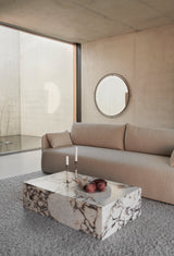 Table basse en marbre Plinth — Low Viola