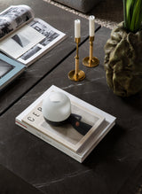 Table basse en marbre Plinth — Low Gris