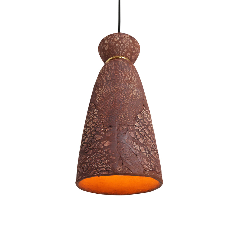 Suspension Pando — Rouge Fer