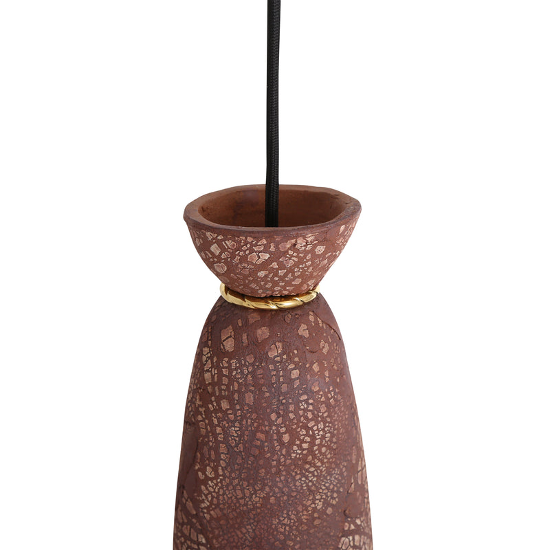 Suspension Pando — Rouge Fer
